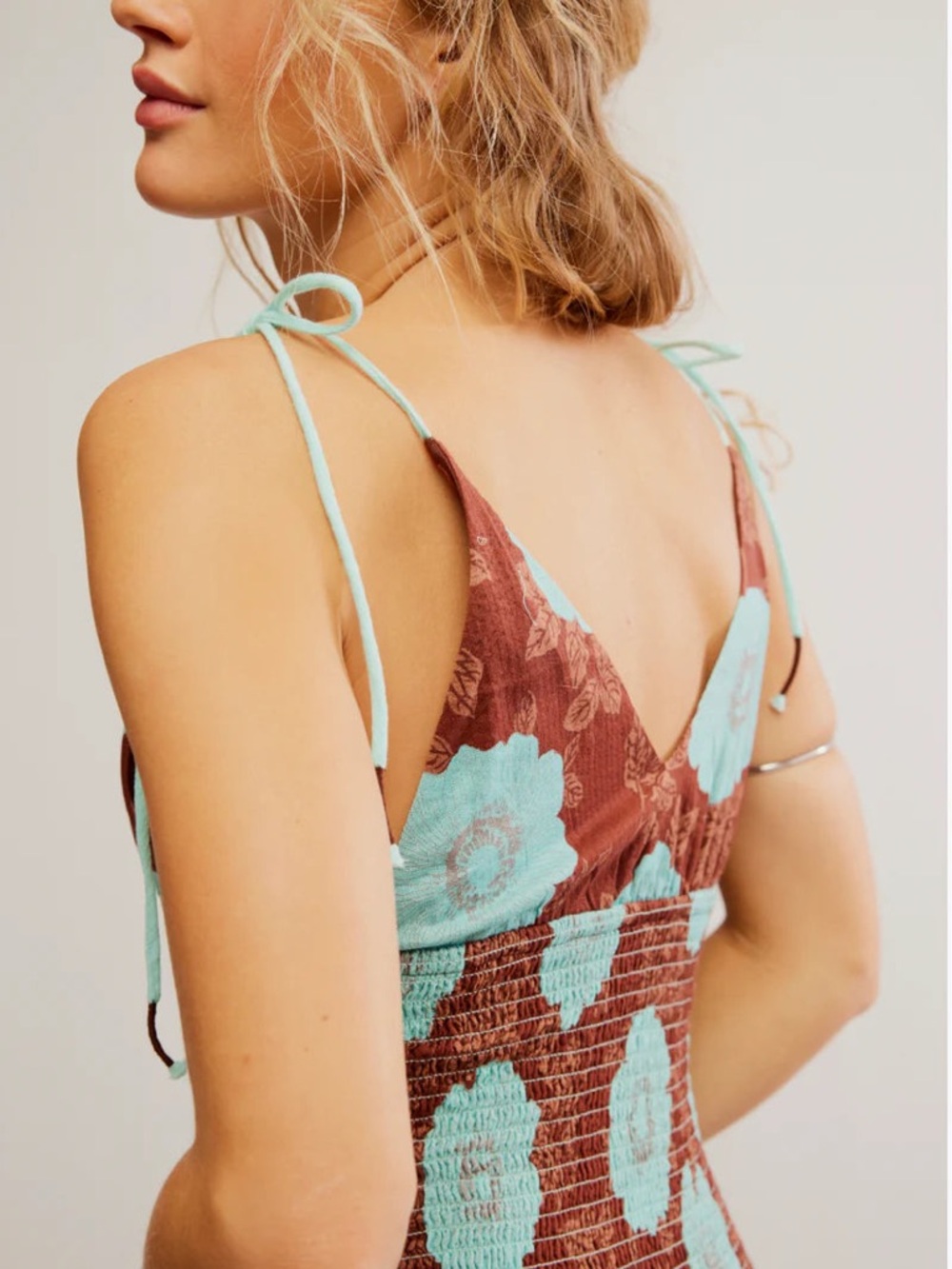 𝓯𝓹 Free People ~ Adriel Floral Midi Dress - Picture 15 of 16